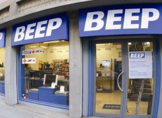 La franquicia española crece menos de lo esperado Tienda de informática BEEP, cadena de franquicias