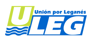 Logotipo de Unión por Leganés, ULEG