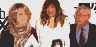 Mariló Montero y dos jarrones chinos