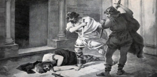 El asesinato de Ataúlfo (Ramir Lorenzale, pintura)