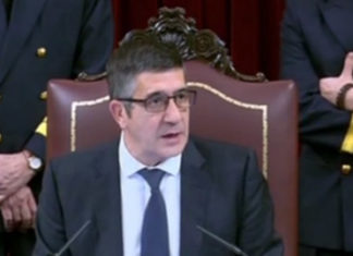 Primer discurso de Patxi López Patxi López, presidente del Congreso