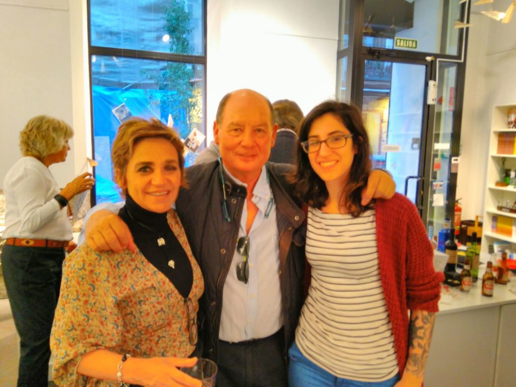 Fotos de la presentación del libro "Reflexiones con dibujo" de Don Cástulo.