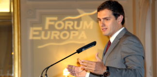 Albert Rivera en el Forum Europa de Nueva Economía