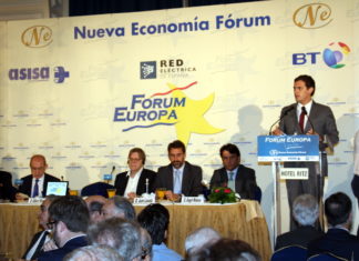 Albert Rivera también quiere morder del PSOE Albert Rivera en el Forum Europa de Nueva Economía