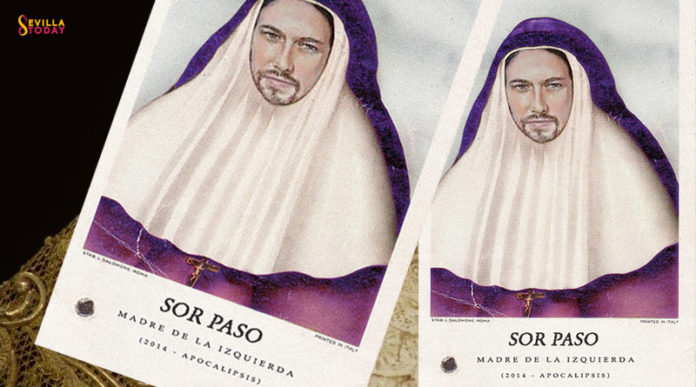 FOTO: Parodia "Estampitas Sor Paso" creada por SEVILLA TODAY FOTO: Parodia "Estampitas Sor Paso" creada por SEVILLA TODAY