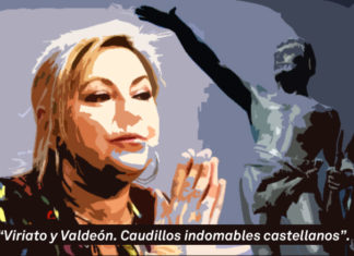 Alcohol y navajas para Rosa Valdeón Viriato y Valdeón. Caudillos indomables castellanos.