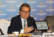Artur Mas en el Fórum de Nueva Economía