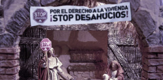 STOP desahucios portal de Belén