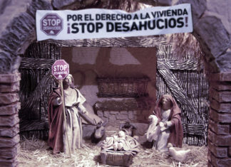 STOP desahucios portal de Belén