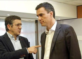 PSOE la casa de los líos Patxi y Pedro