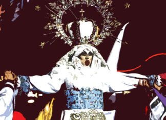 Drag Sethlas en el Carnaval de Tenerife 2017
