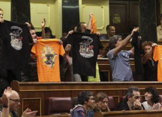 La estiba como símbolo Protesta estibadores