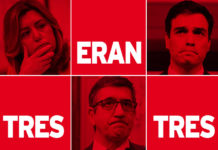 Tres eran tres y ninguno… une al PSOE Tres eran tres PSOE