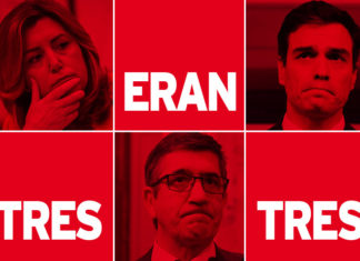 Tres eran tres y ninguno… une al PSOE Tres eran tres PSOE