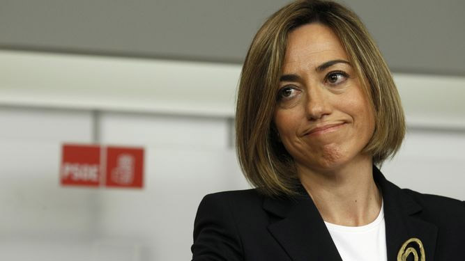 Carme Chacón: no la queríais, fariseos del PSOE Carme Chacón: no la queríais, fariseos del PSOE