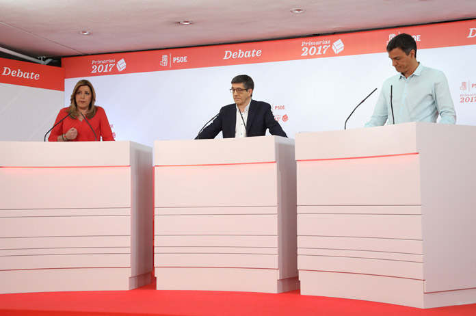 Debate PSOE Primarias 2017. FOTO: EFE