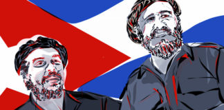 Cuba Fidel Castro y el Che Guevara