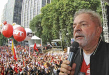 Lula da Silva, durante un mitin el 1º de mayo en Sao Paulo | Ricardo Stuckert – Instituto Lula