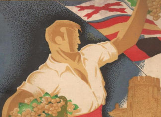 Jaque del separatismo al sector catalán del Cava Cartel Ferias y Fiestas San Sadurni de Noya 1943