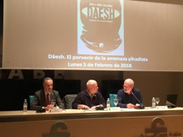 Presentación del libro "DAESH" de Jesús A. Núñez Villaverde en la Casa Árabe | FOTO: Karim Hauser @askhau