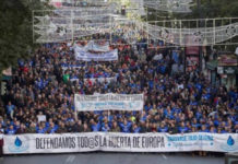 Manifestación La Huerta de Europa