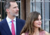 Felipe VI en la guarida de Trump El Rey Felipe VI y la Reina Letizia, durante la visita realizada a la Misión de San José, en la ciudad tejana de San Antonio. EFE.