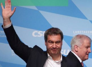 Los socios de Merkel, mejor de lo previsto en Baviera CSU Baviera