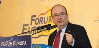 Miquel Iceta en el Forum Nueva Economía
