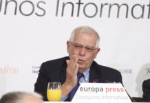 Borrell en los desayunos informativos de Europa Press