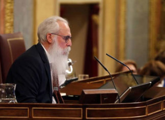 El circo catalán ha llegado al Congreso Agustín Javier Zamarrón. FOTO: EFE