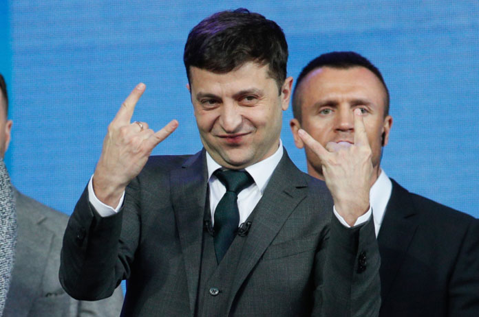 El presidente electo de Ucrania, Volodimir Zelinski. | Agencia EFE