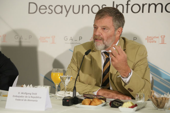 Wolfgang Dold en el Executive Forum Wolfgang Dold en el Executive Forum