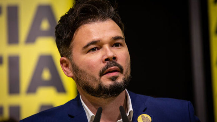 Rufián tiene la llave del Gobierno de Pedro y Pablo Rufián tiene la llave del Gobierno de Pedro y Pablo