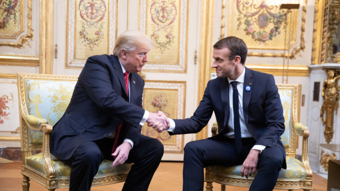 Trump y Macron