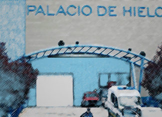 Como a perros Palacio de Hielo utilizado como morgue