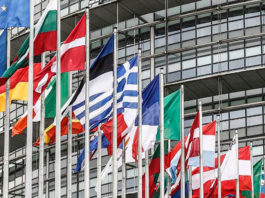 Banderas del Parlamento Europeo