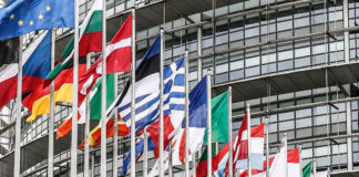 Banderas del Parlamento Europeo