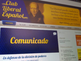 Comunicado del Club Liberal Español