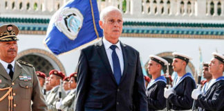 El presidente de Túnez Kais Saied