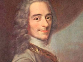 Voltaire. Escritor, historiador, filósofo y abogado francés,