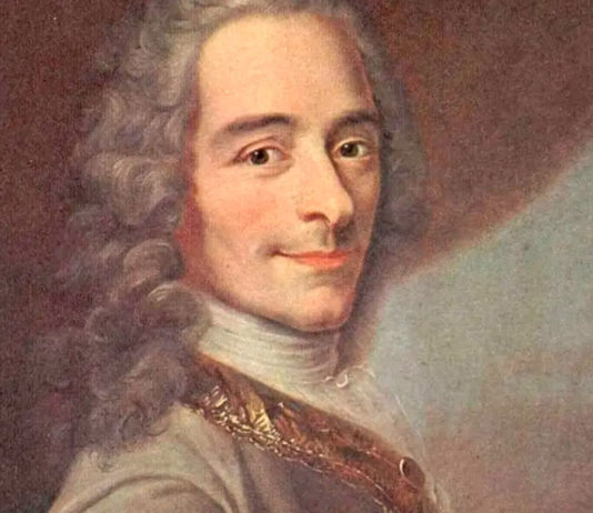 Voltaire. Escritor, historiador, filósofo y abogado francés,