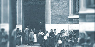 La Hermandad del Refugio en la Corredera Baja de San Pablo en 1928