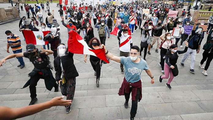 Protestas en Perú