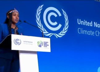 Apuntes climáticos Elizabeth Wathuti en la COP-26