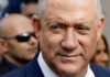 Israel versus Irán, a un paso del punto de no retorno Benny Gantz, ministro de defensa de Israel