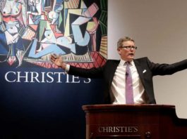 Una subasta en Christie's