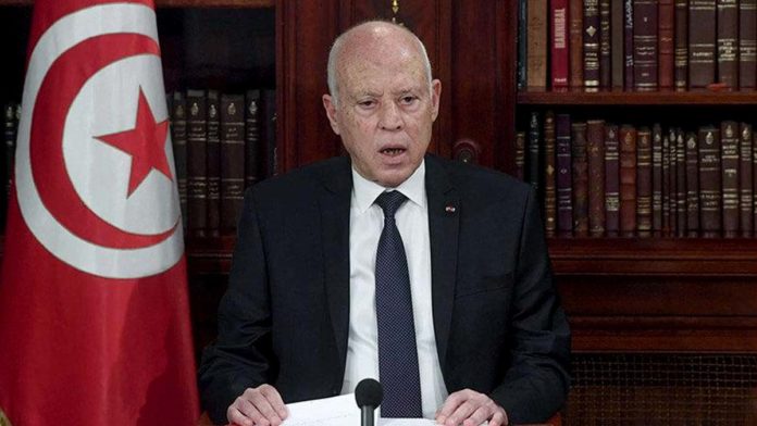 El presidente de Túnez Kais Saied