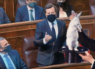 Chistera y Vox en la Sesión de Control