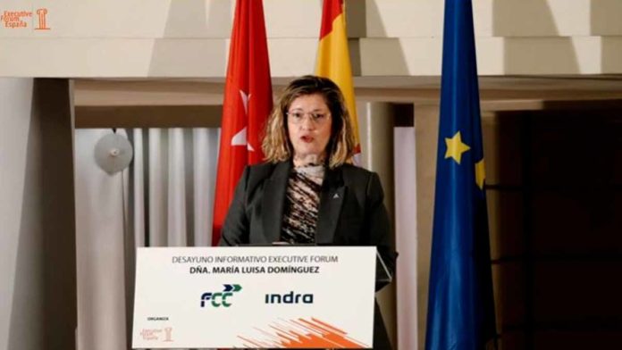 La presidenta de Adif, María Luisa Domínguez