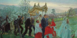 Pascua Florida (Anselmo Guinea. Bilbao, 1839)